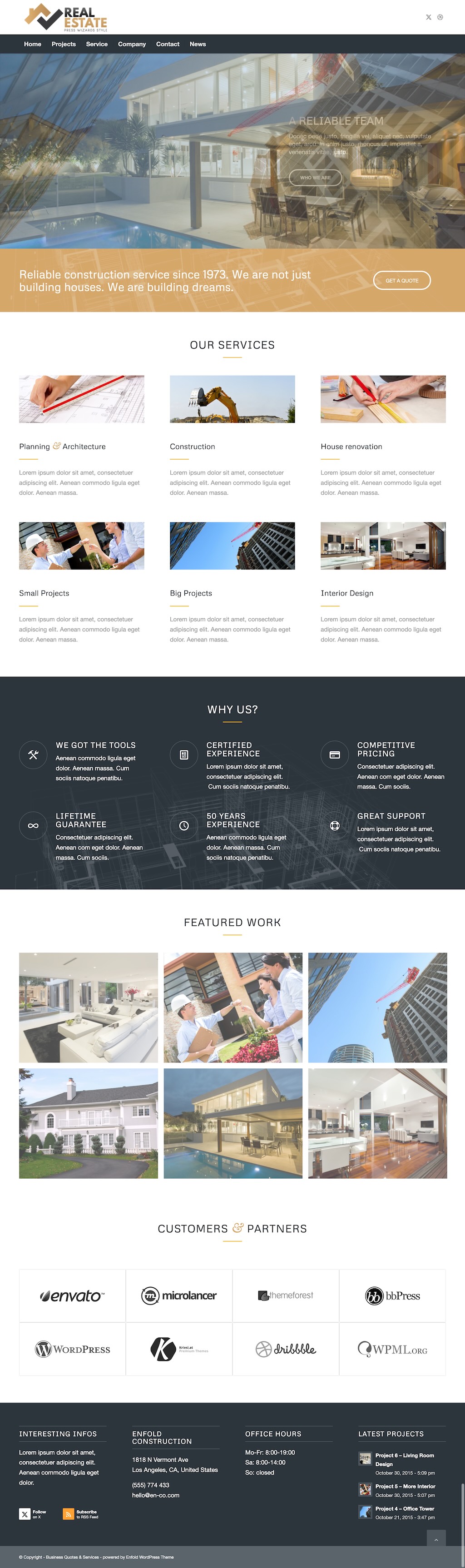 Business Quotes CTA style demo