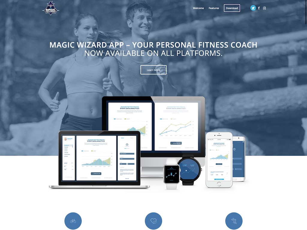Business App eCommerce style demo